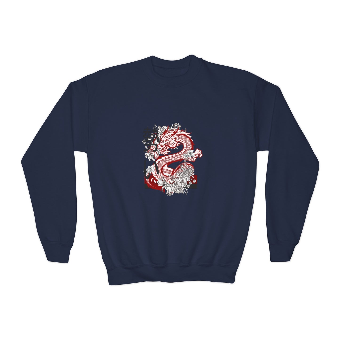 Youth Crewneck Sweatshirt: Mga Dragon 