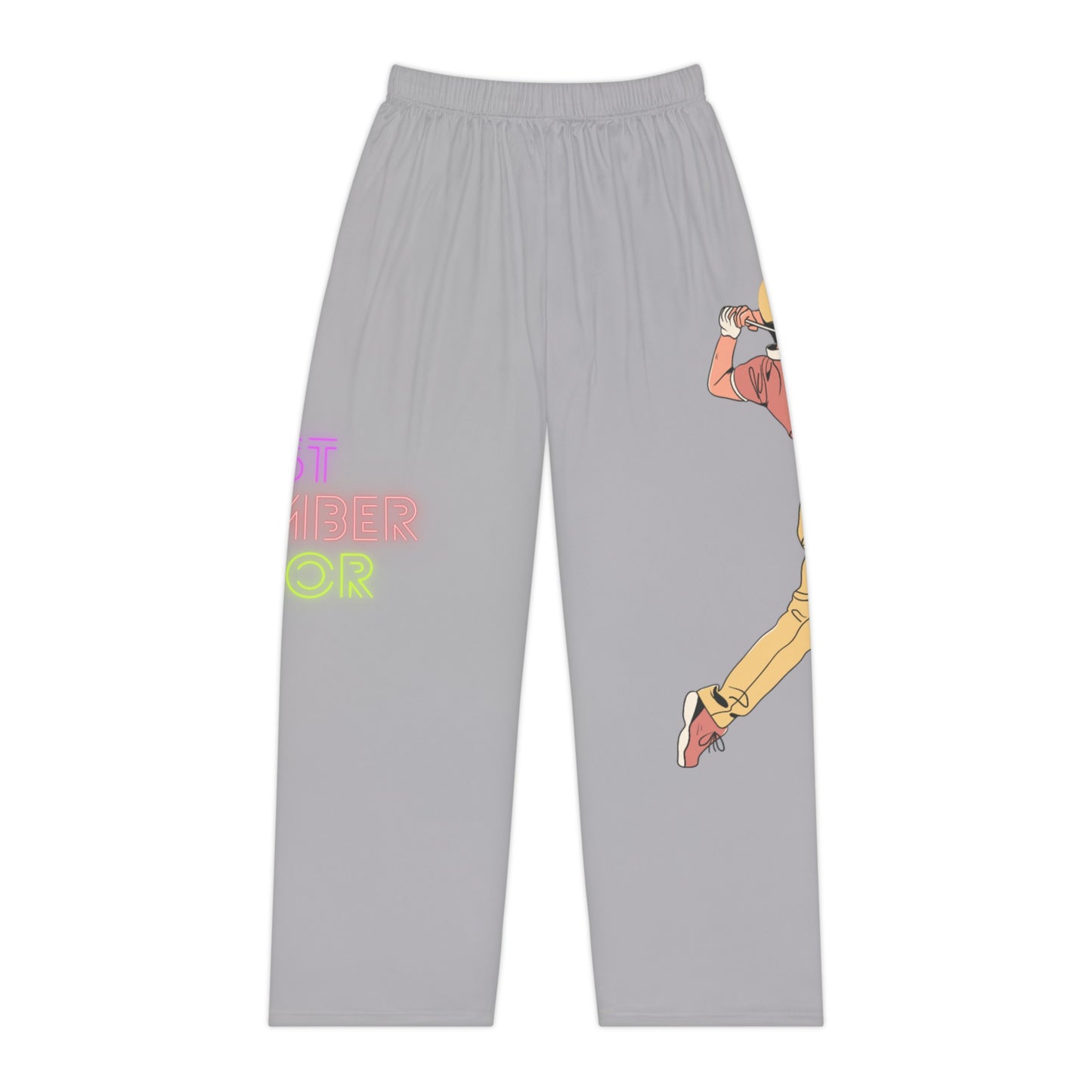 Pambabaeng Pajama Pants: Golf Lite Gray