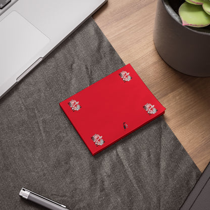 Post-it® Note Pads: Dragons Dark Red