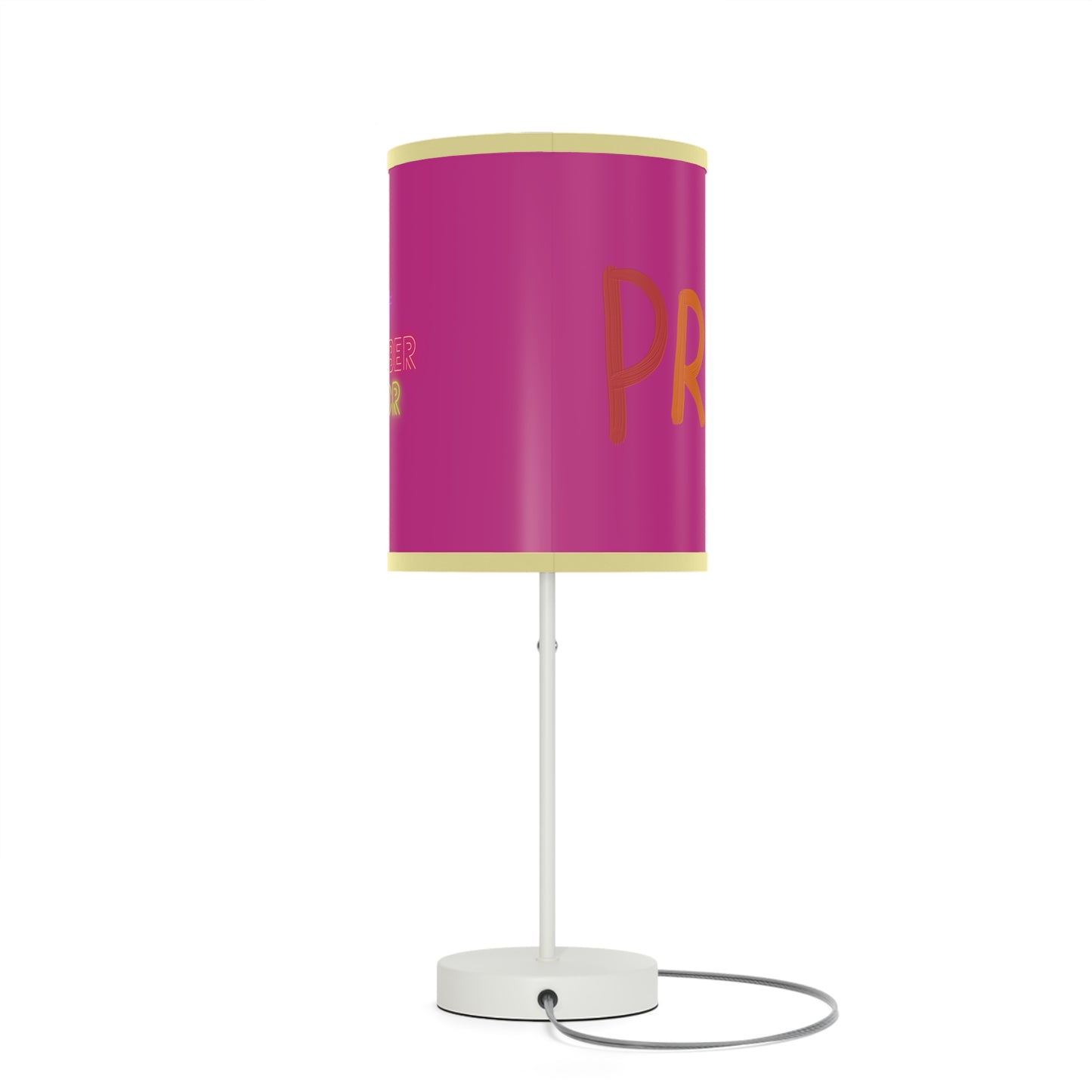 Lamp on a Stand, US|CA plug: LGBTQ Pride Pink