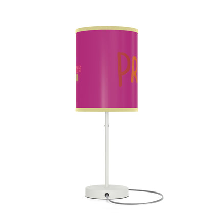 Lamp on a Stand, US|CA plug: LGBTQ Pride Pink 