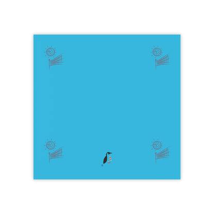 Post-it® Note Pads: Volleyball Turquoise