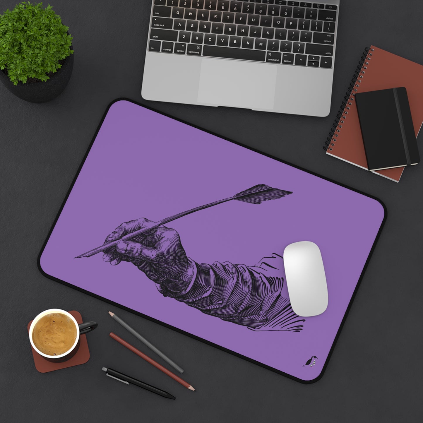 Desk Mat: Writing Lite Purple