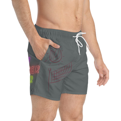 Swim Trunks: Volleyball Dark Grey