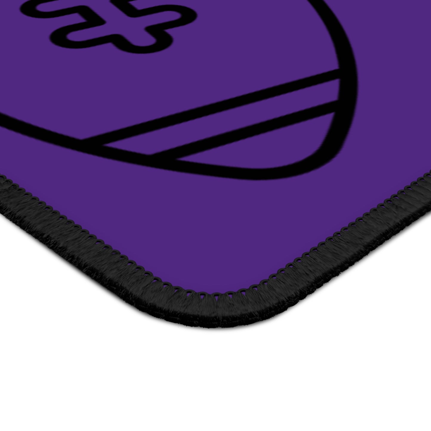 Gaming Mouse Pad: Football Purple