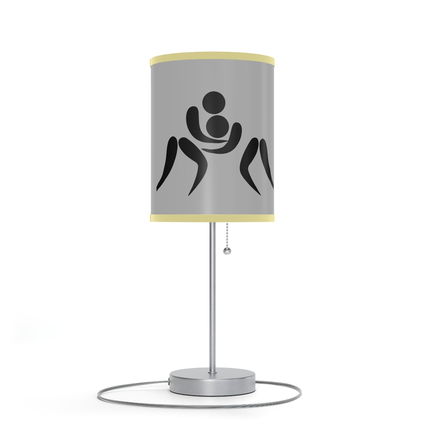 Lamp on a Stand, US|CA plug: Wrestling Lite Grey