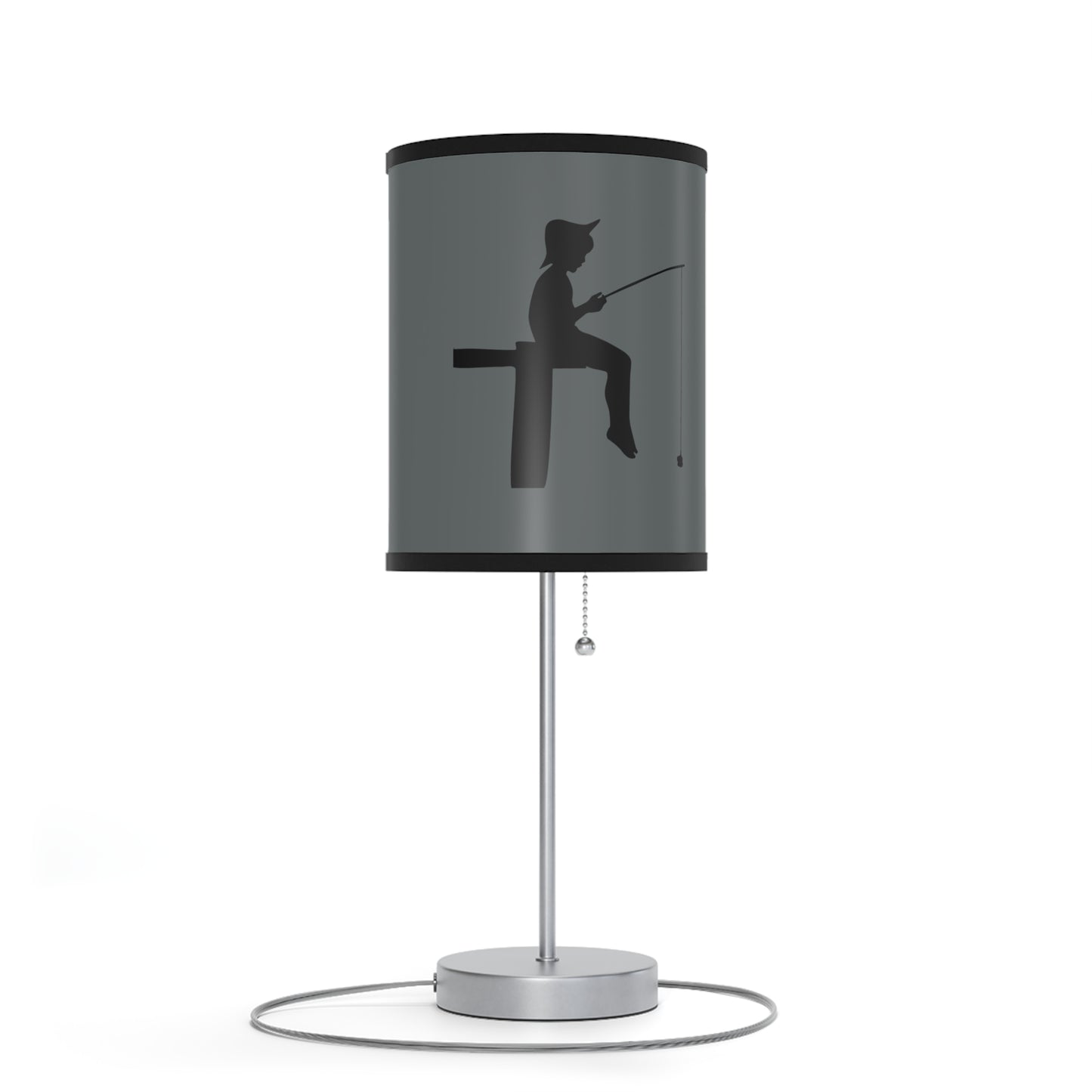 Lamp on a Stand, US|CA plug: Fishing Dark Grey 