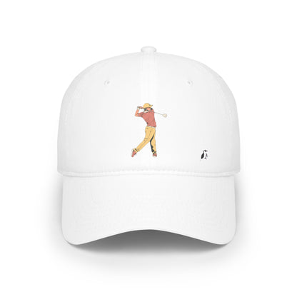 Low Profile Baseball Cap: Golf