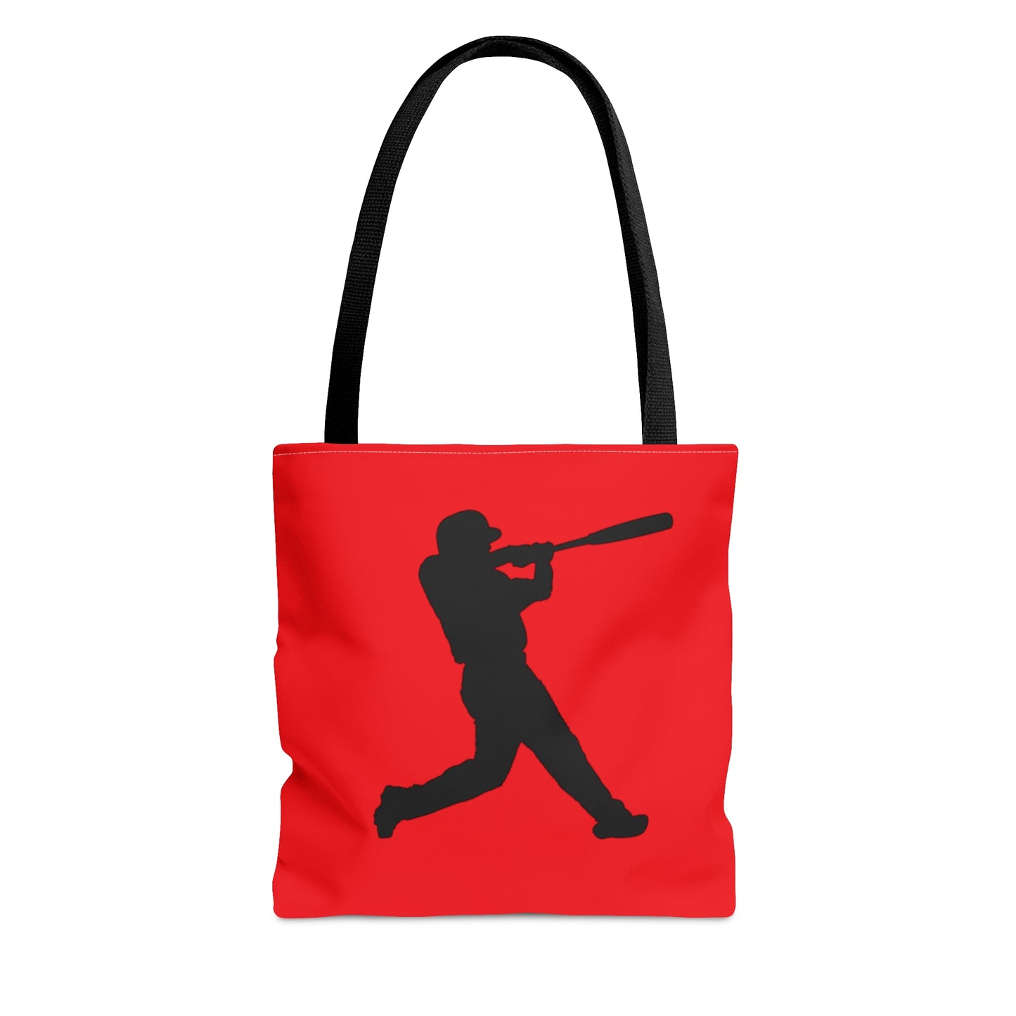 Tote Bag: Baseball Red