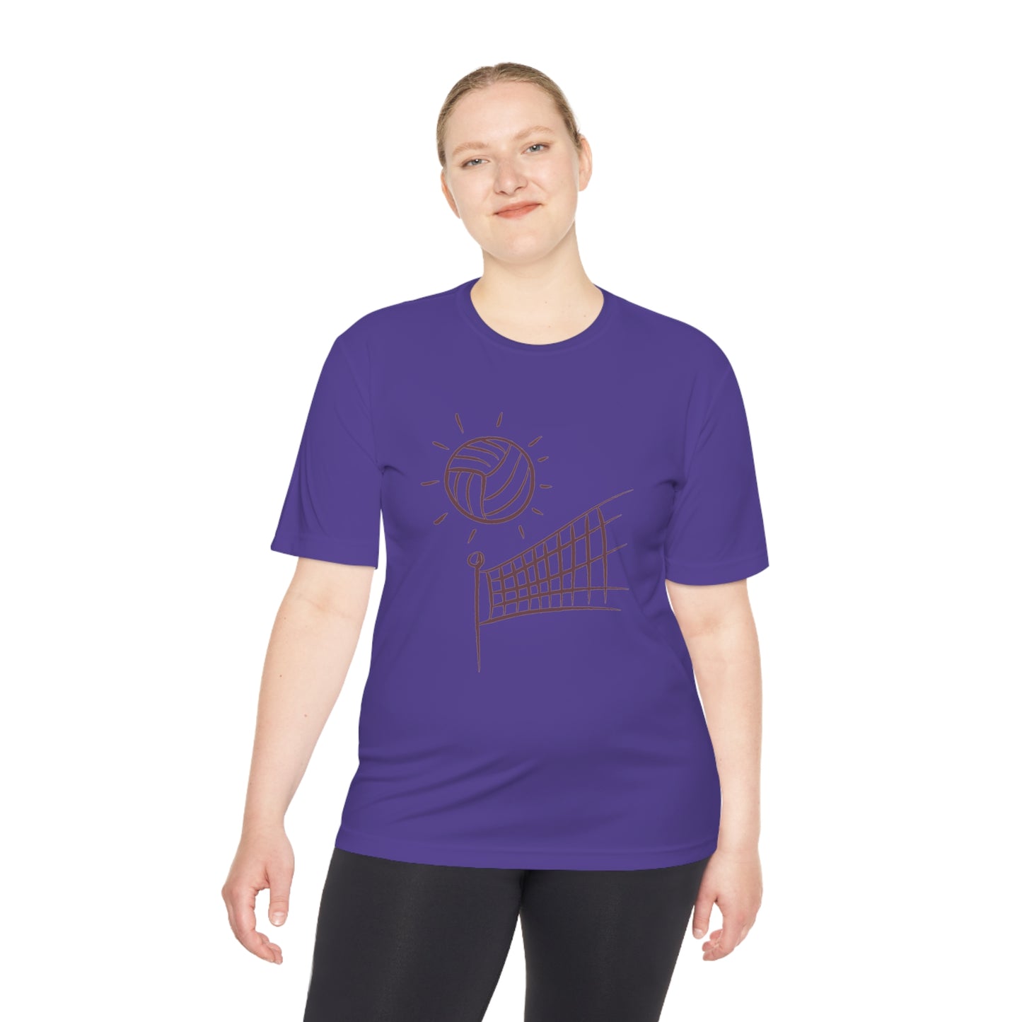 Moisture Wicking Tee: Volleyball #3