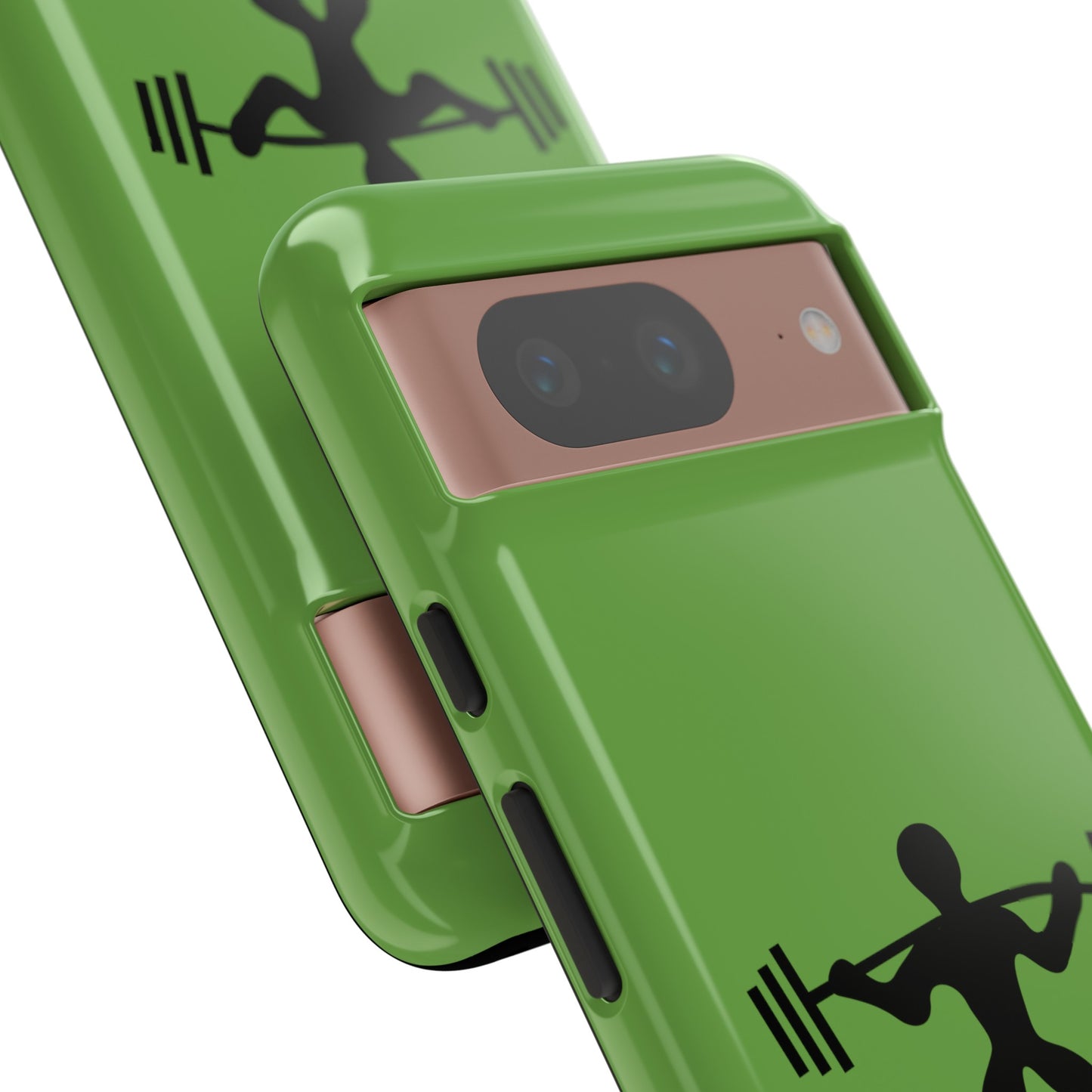 Tough Cases (for Samsung & Google): Weightlifting Green