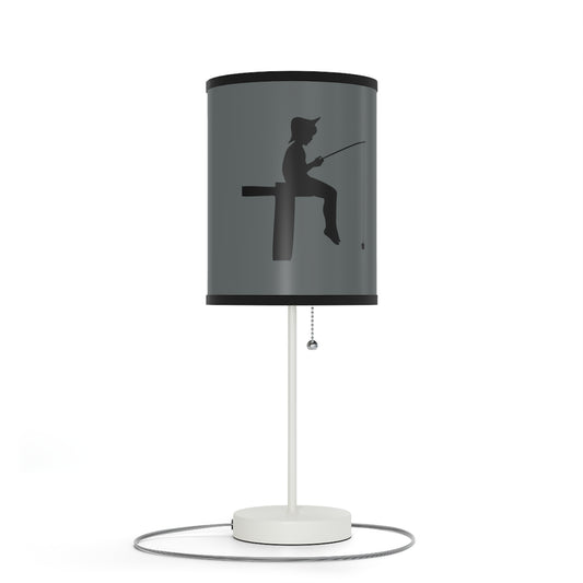 Lamp on a Stand, US|CA plug: Fishing Dark Grey