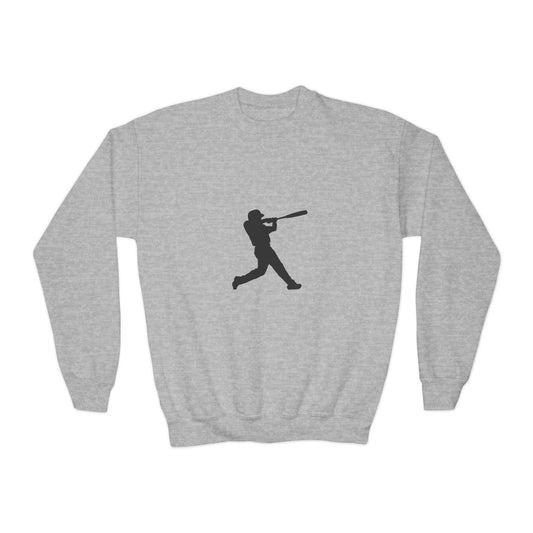 Youth Crewneck Sweatshirt: Baseball