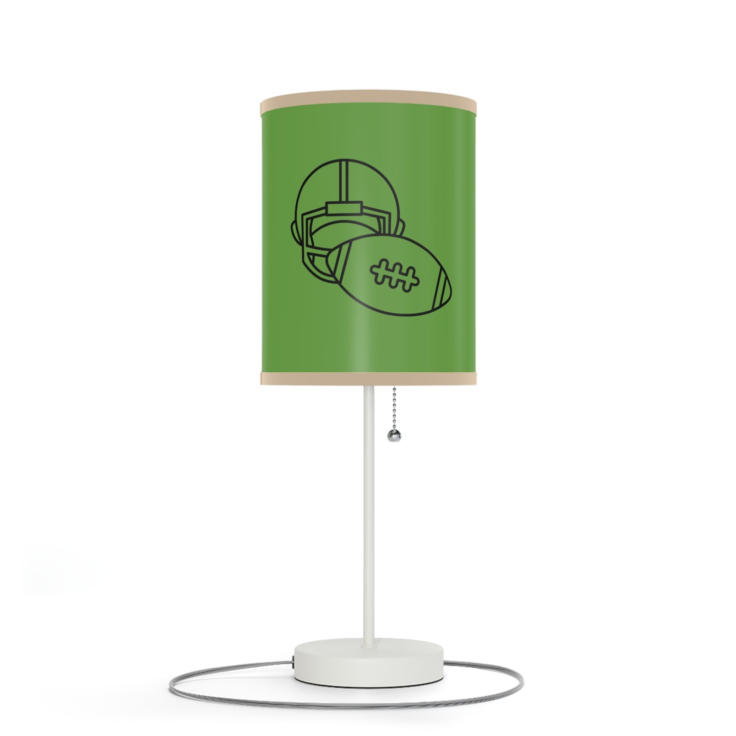 Lamp on a Stand, US|CA plug: Football Green