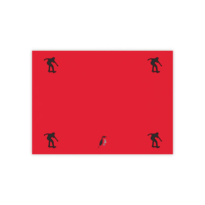 Post-it® Note Pads: Skateboarding Dark Red