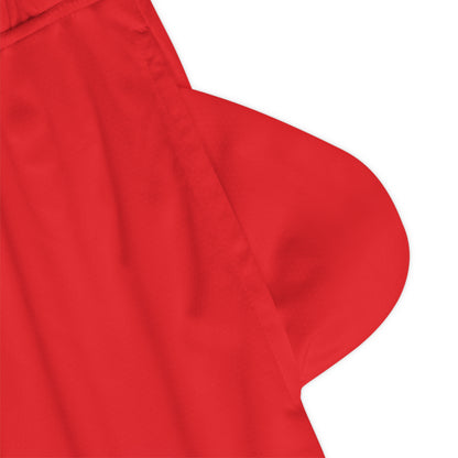 Basketball Rib Shorts: Lost Remember Honor Red