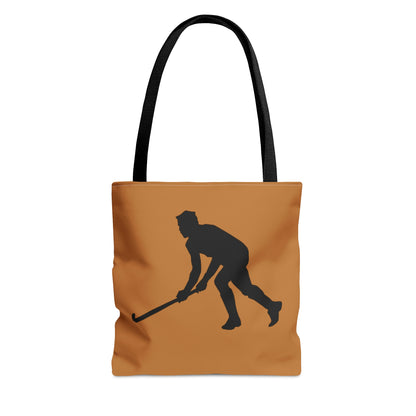 Tote Bag: Hockey Lite Brown