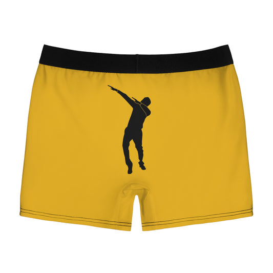 Men's Boxer Briefs: Dance Yellow