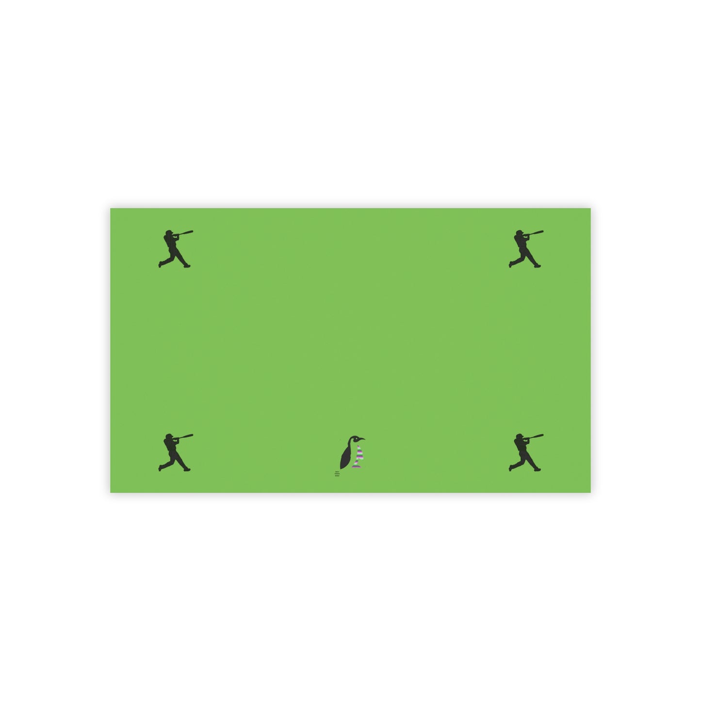 Post-it® Note Pads: Baseball Green