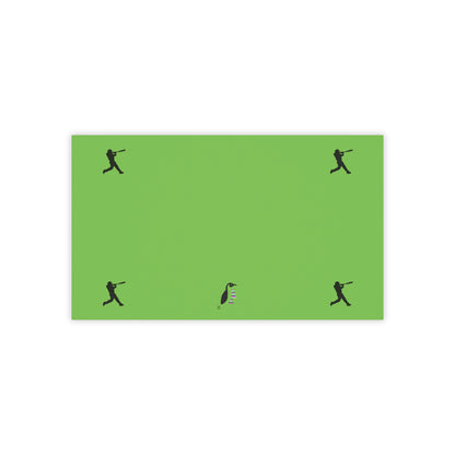 Post-it® Note Pads: Baseball Green