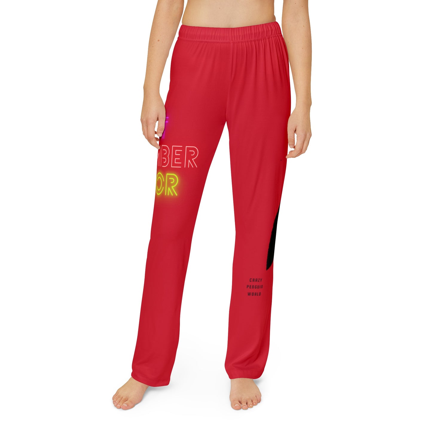 Kids Pajama Pants: Lost Remember Honor Dark Red