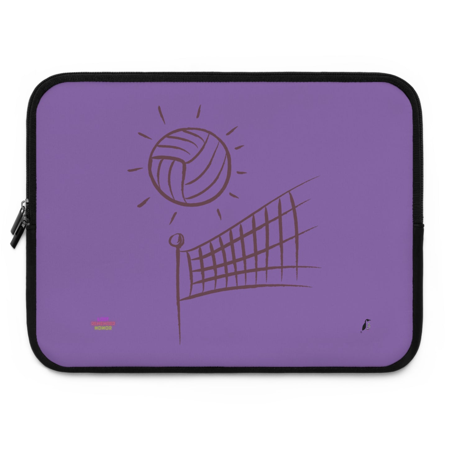 Laptop Sleeve: Volleyball Lite Purple