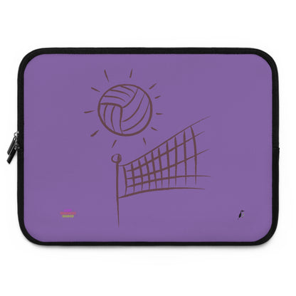 Laptop Sleeve: Volleyball Lite Purple