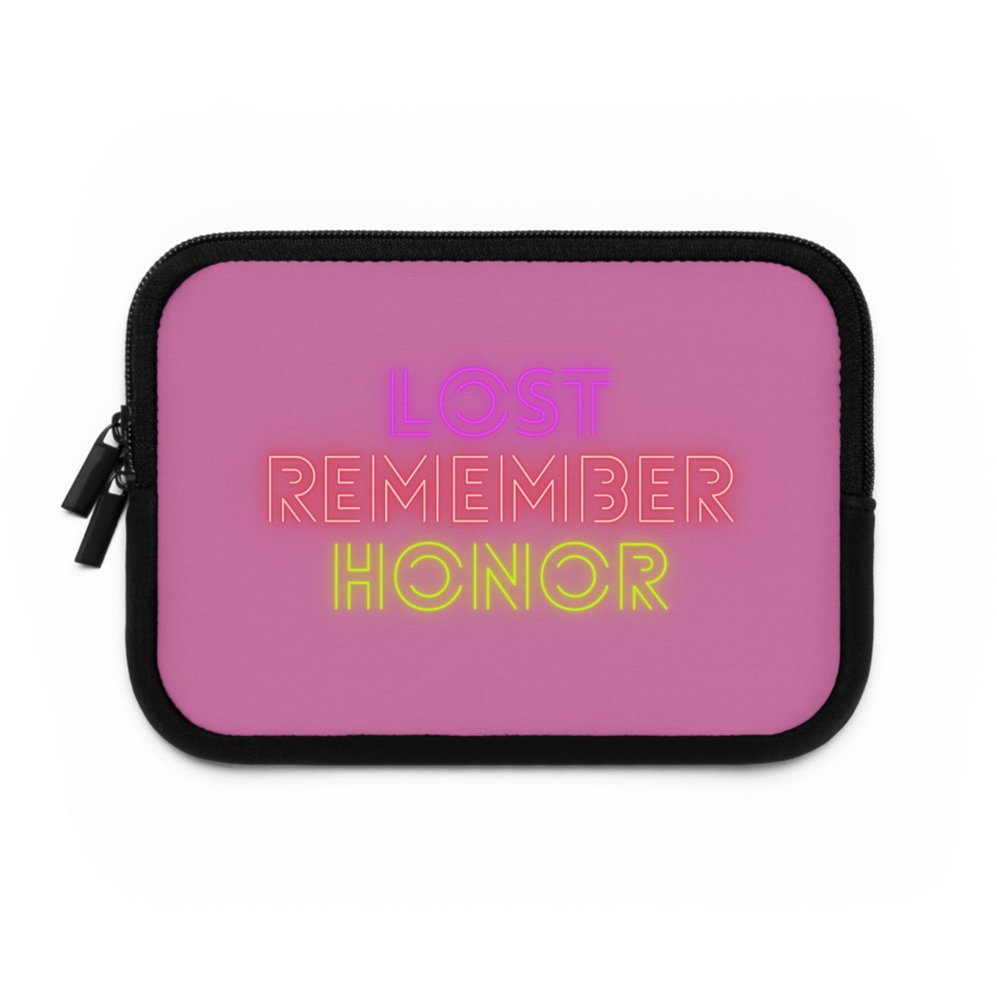 Laptop Sleeve: Lost Remember Honor Lite Pink