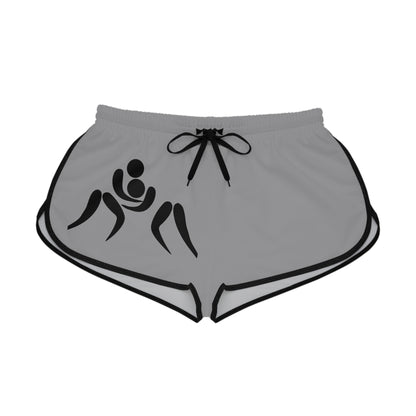 Women's Relaxed Shorts: Wrestling Grey