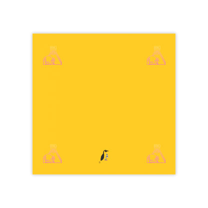 Post-it® Note Pads: Bowling Yellow