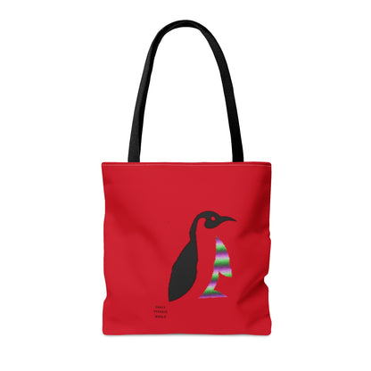 Tote Bag: Lost Remember Honor Dark Red