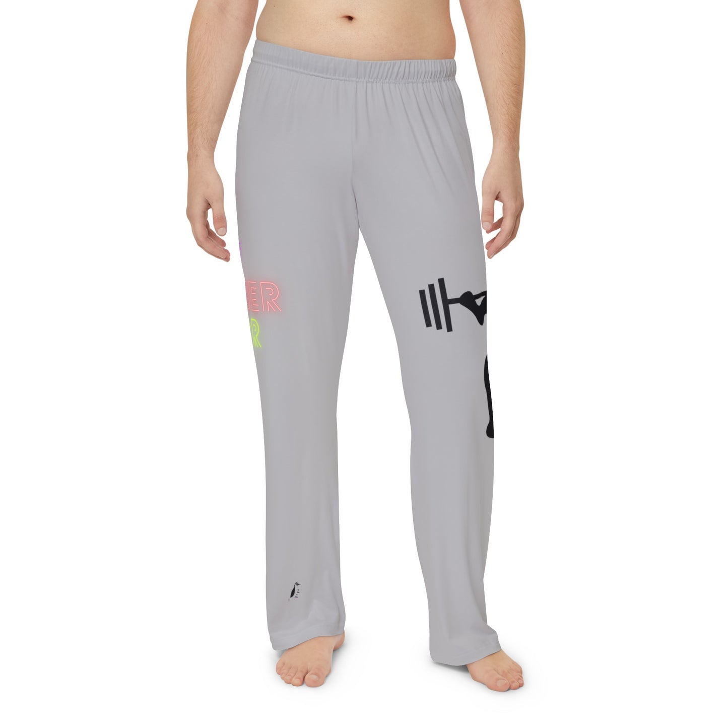 Men's Pajama Pants: Weightlifting Lite Grey