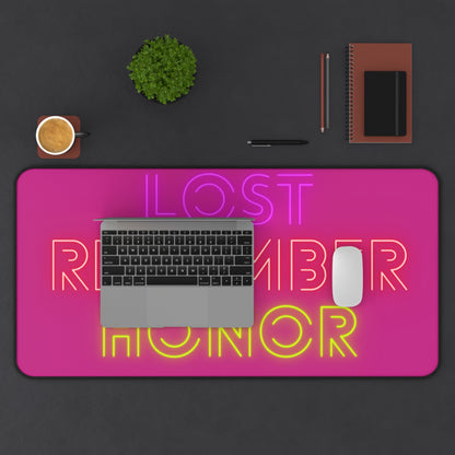 Desk Mat: Lost Remember Honor Pink