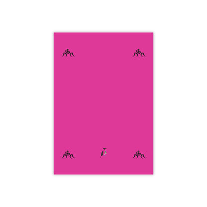 Post-it® Note Pads: Wrestling Pink