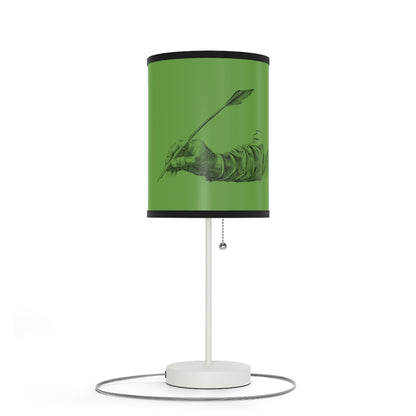 Lamp on a Stand, US|CA plug: Writing Green