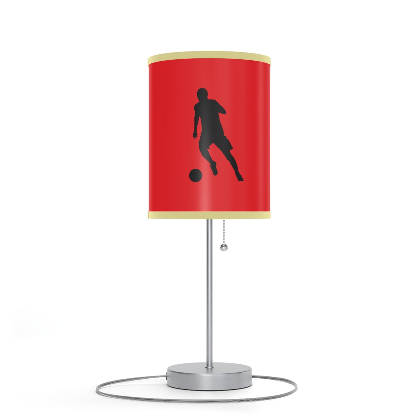 Lamp on a Stand, US|CA plug: Soccer Red