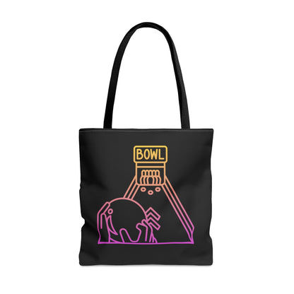 Tote Bag: Bowling Black