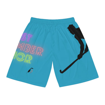 Basketball Shorts: Hockey Turquoise