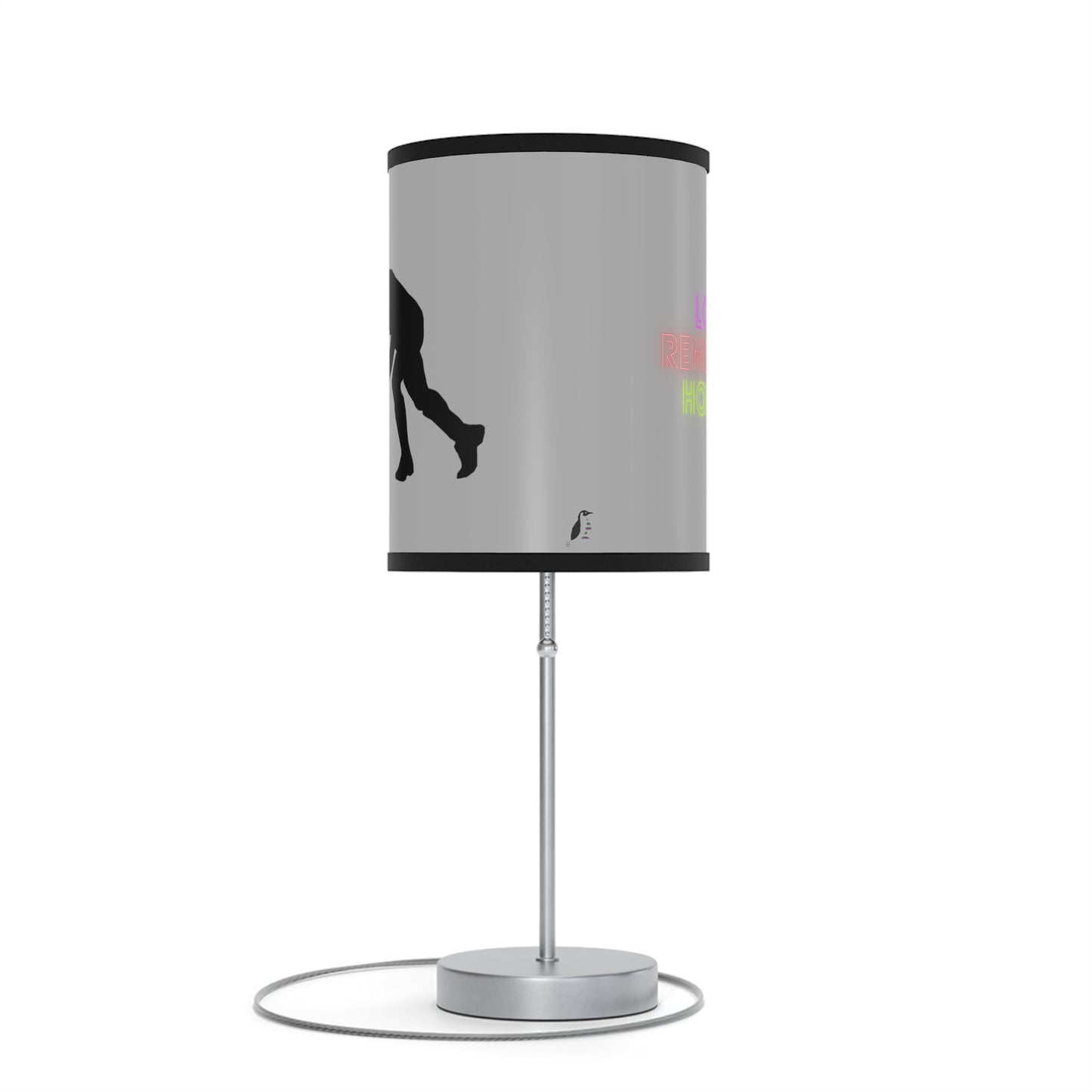 Lamp on a Stand, US|CA plug: Hockey Lite Grey