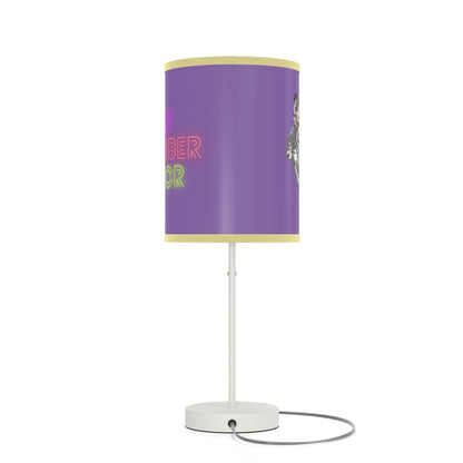 Lamp on a Stand, US|CA plug: Wolves Lite Purple