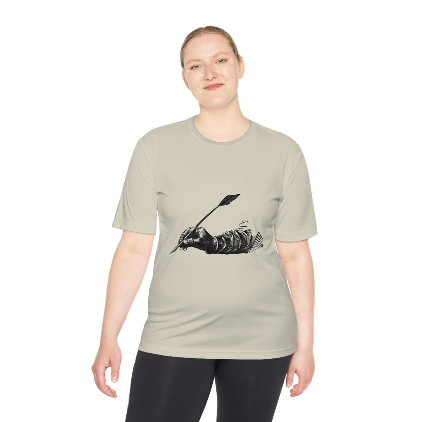 Moisture Wicking Tee: Writing #1