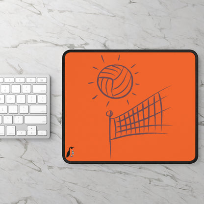 Gaming Mouse Pad: Volleyball Orange