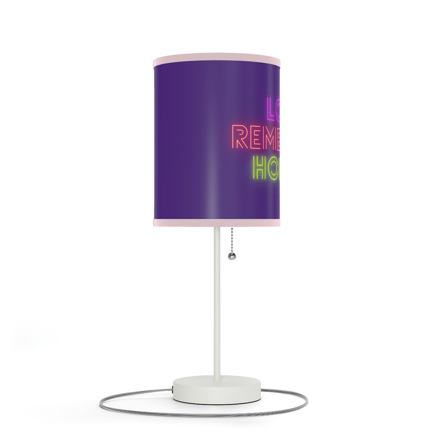 Lamp on a Stand, US|CA plug: Lost Remember Honor Purple