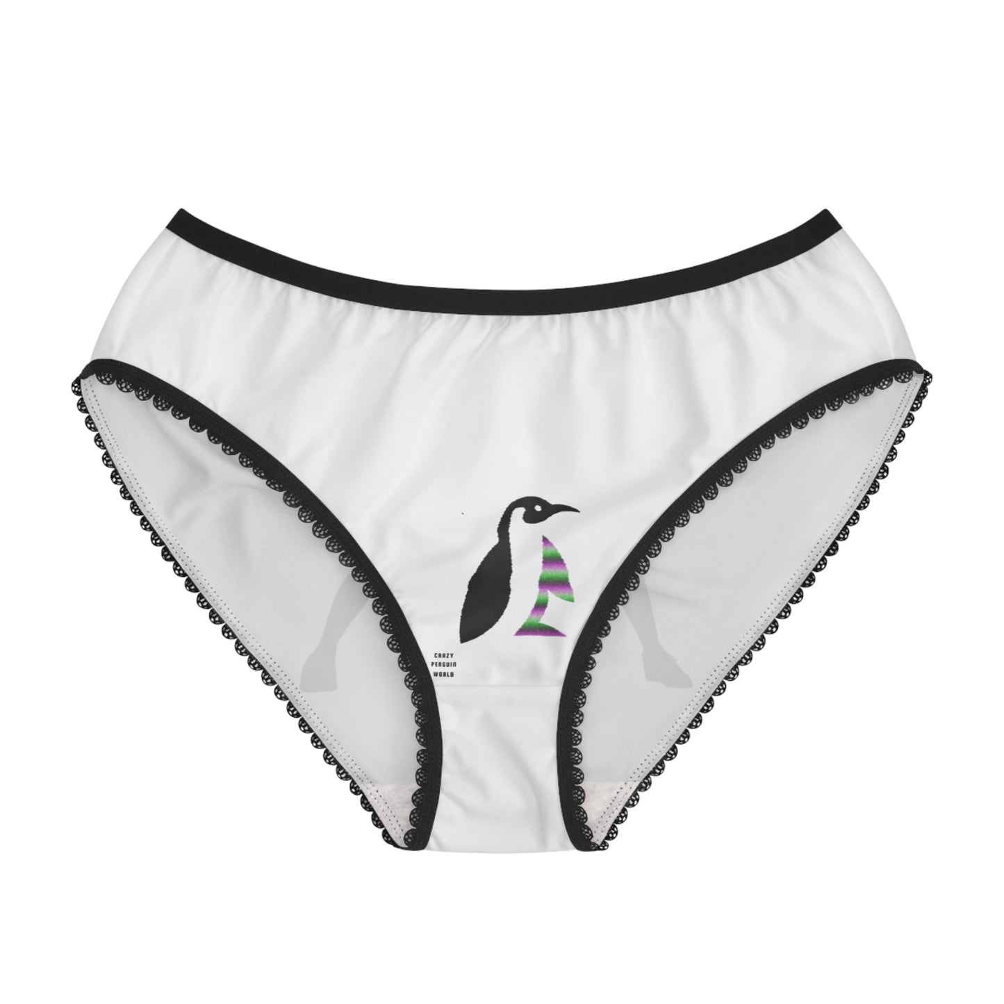 Women's Briefs: Basketball White