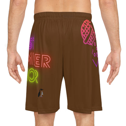 Basketball Shorts: Music Brown