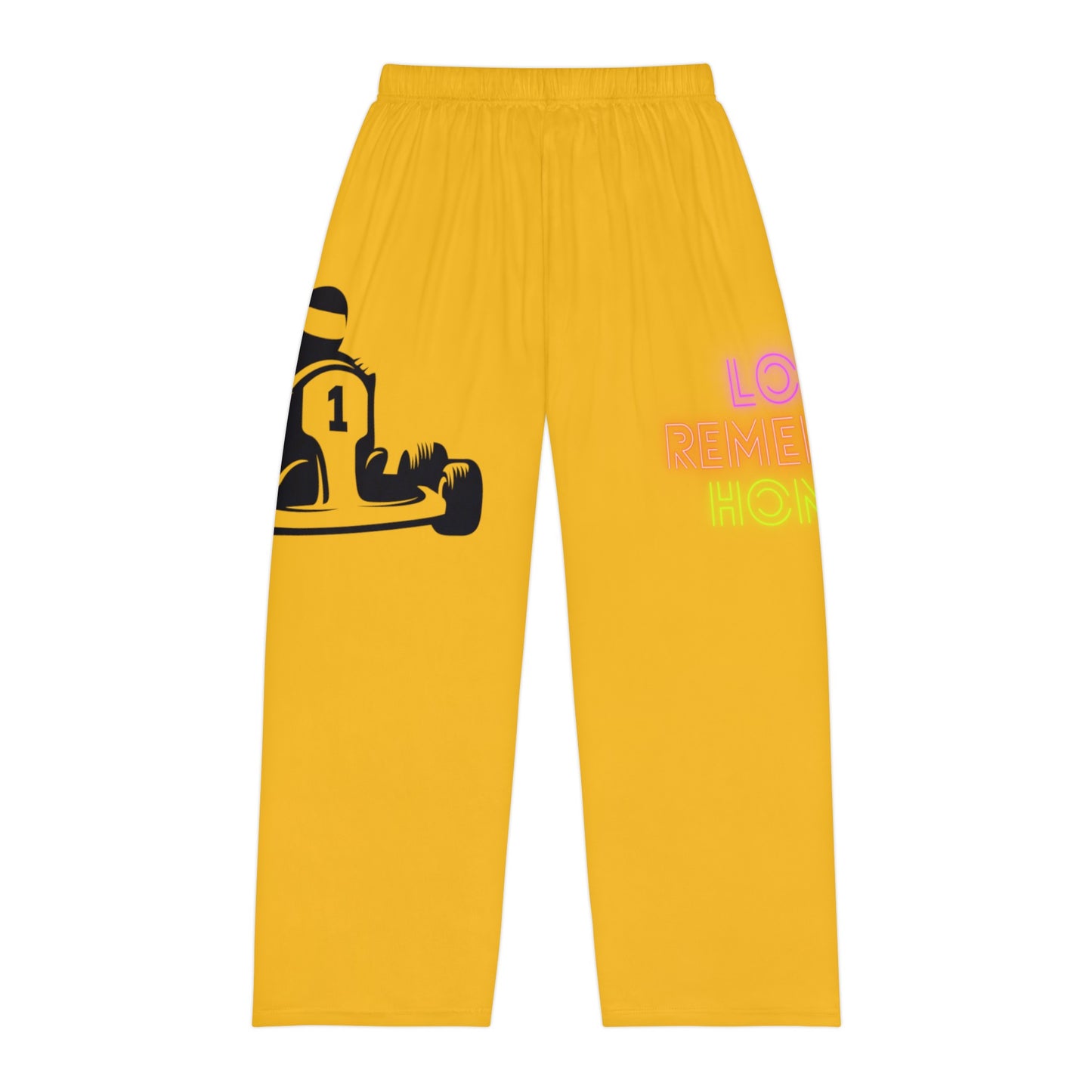 Men's Pajama Pants: Racing Yellow