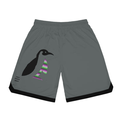 Basketball Rib Shorts: Lost Remember Honor Dark Grey