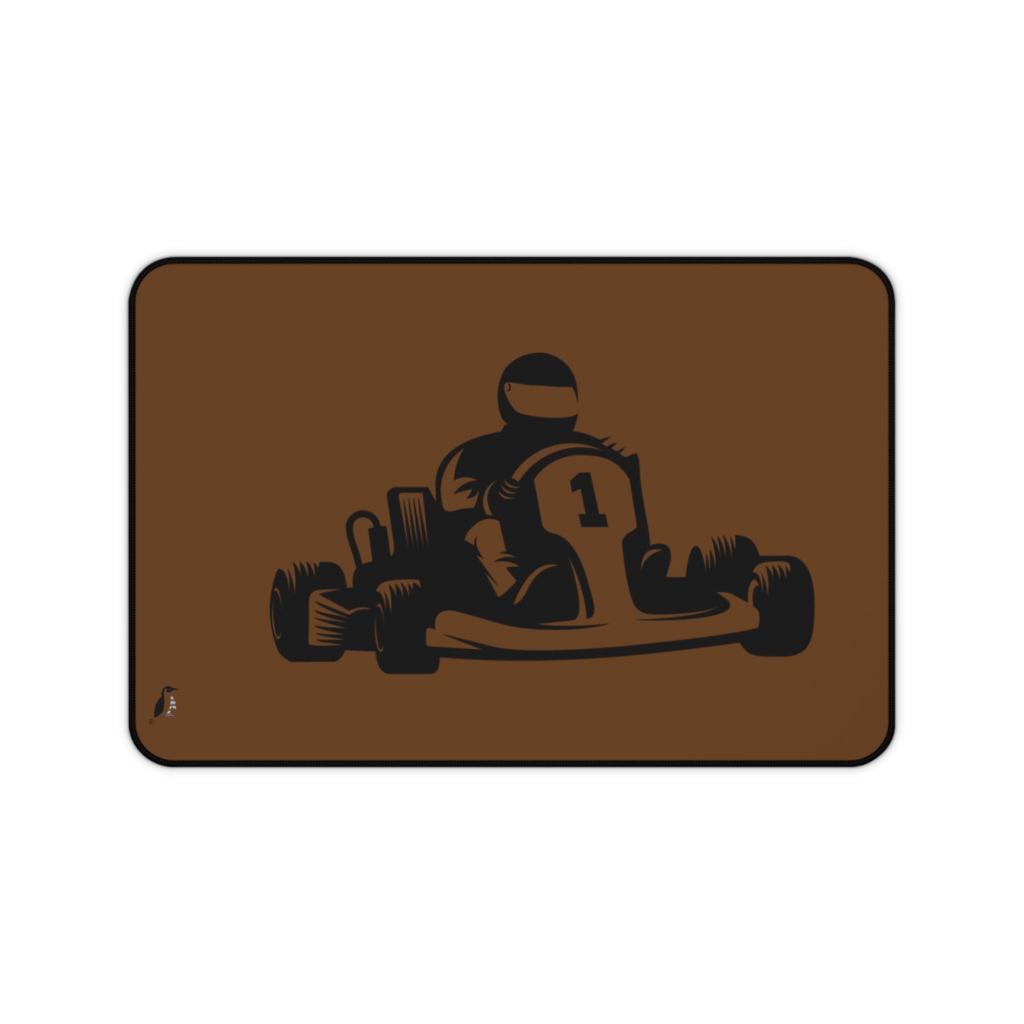 Desk Mat: Racing Brown