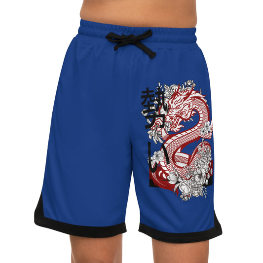 Basketball Rib Shorts: Dragons Dark Blue