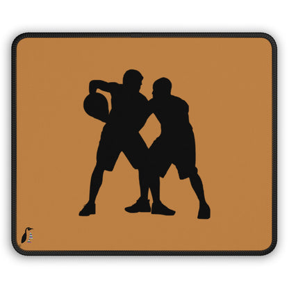 Gaming Mouse Pad: Basketball Lite Brown